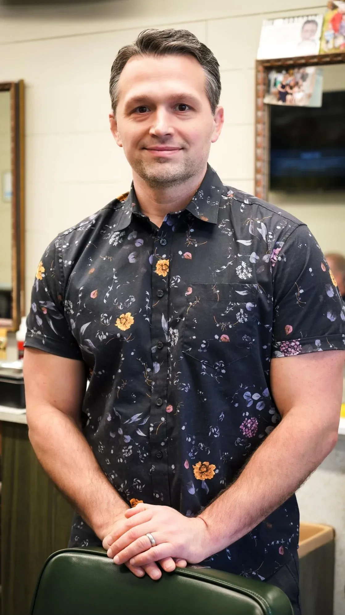 Hank Jontony, owner & master barber