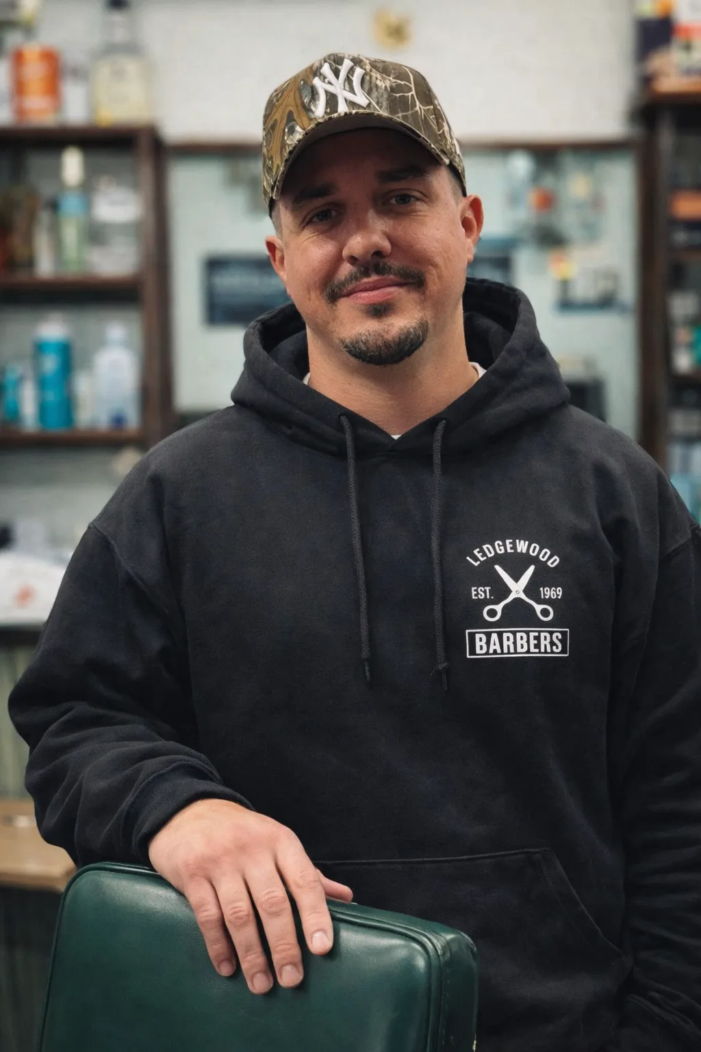 Will Dillon, barber